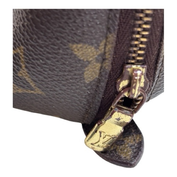 Louis Vuitton Monogram Pochette Toilette 28 Cosmetic Pouch GM– Vintage 1994 - Picture 2 of 10